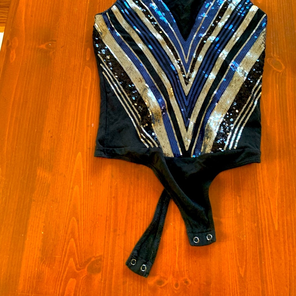 Express Women’s sequin Bodysuit
